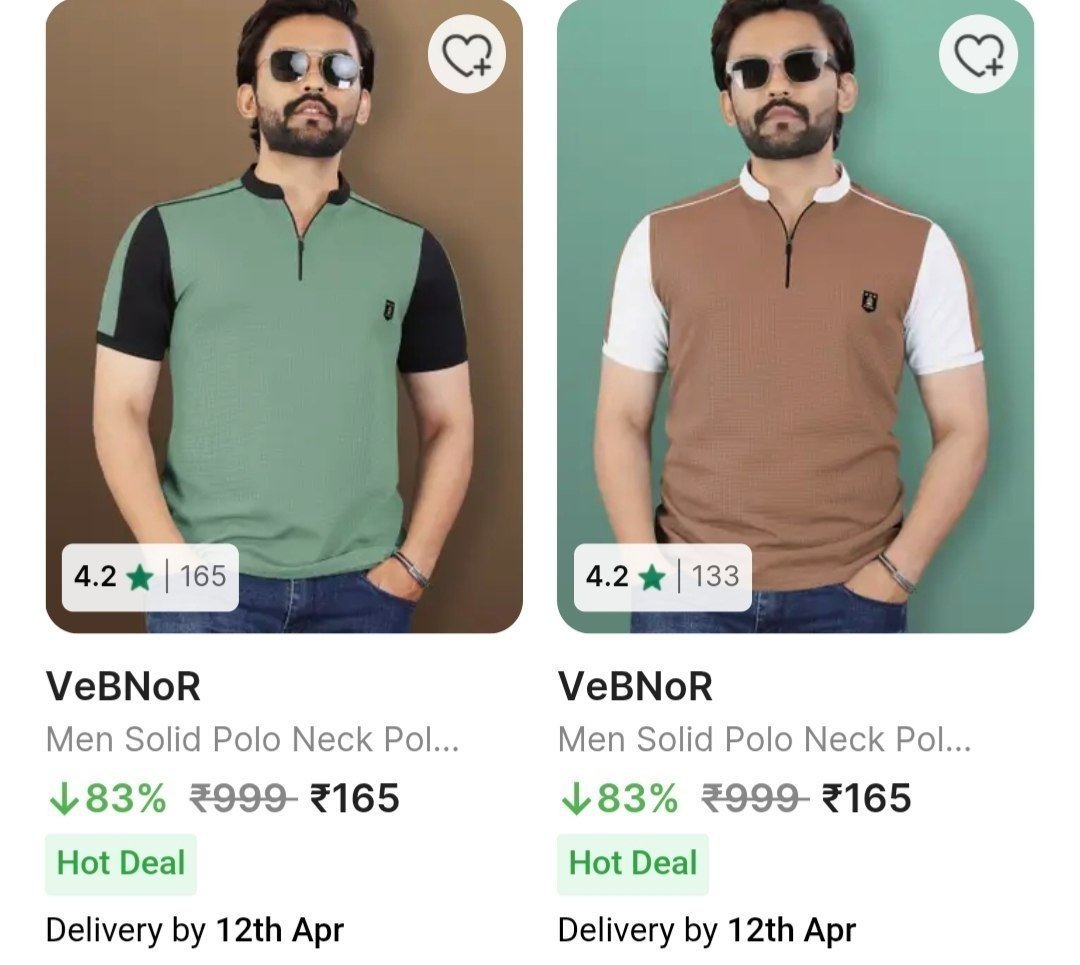 Men S Polo T-shirt 165