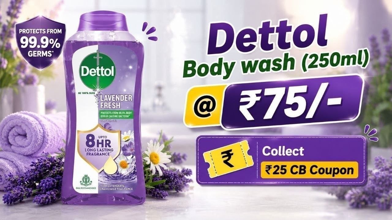 Dettol Bodywash (250ml) 75collect -then Buy From H
