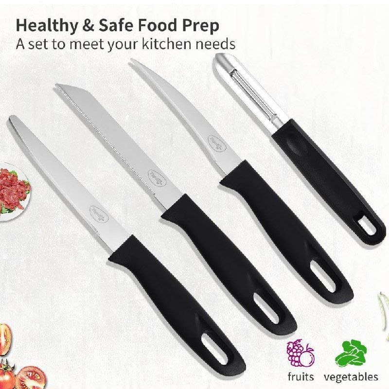 Amazon | Pigeon 4 Pcs Kitchen Knife Set @ 119.

👉
