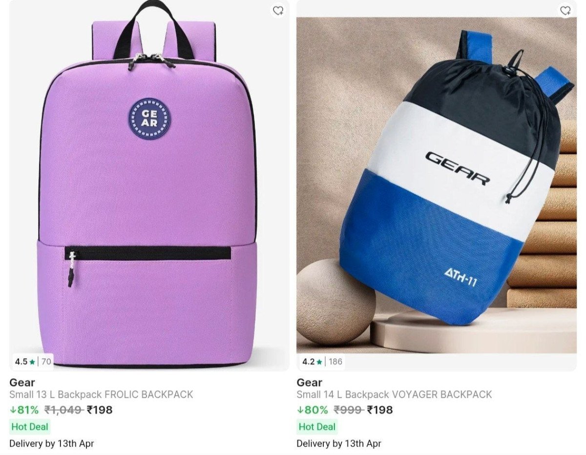 Grab From 198gear Backpacks