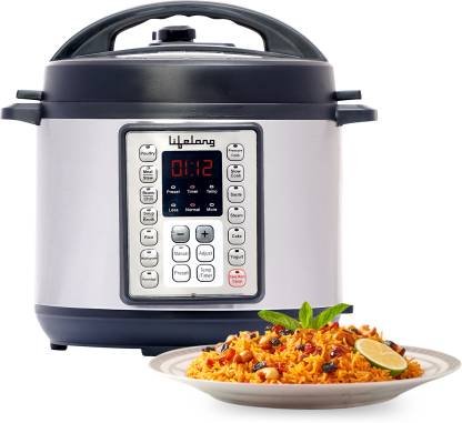 80% off : Lifelong LLEPC922 Electric Pressure Cooker(5 L, Black) at ₹2520- Flipkart

Buy Now:         
All Sellers: