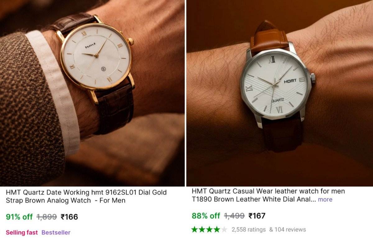 Shopsy | Classic Analog Watch
🛒 Deal Price: ₹166
Link: 

🛒 Deal Price: ₹167
Link: