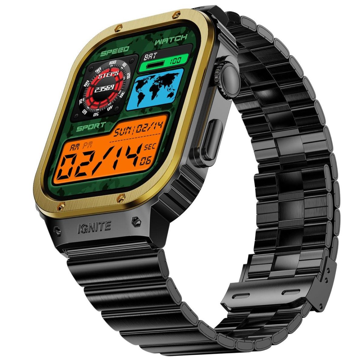 Fire-boltt Maverick Smartwatch 51 308mm (2 02 Inch) Ips Display 805