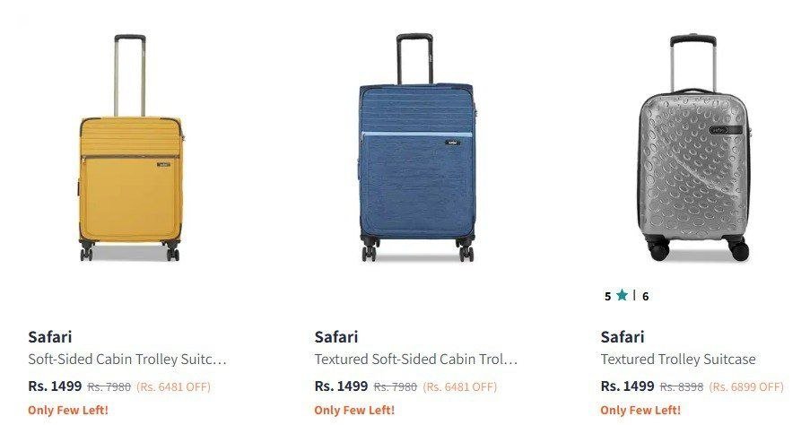 Myntra Loot Min 75 On Branded Trolleys Suitcases Bank Offers Brandwise Verage Aristocrat Teakwood Leathers Safari Skybags Vip Nasher Mil