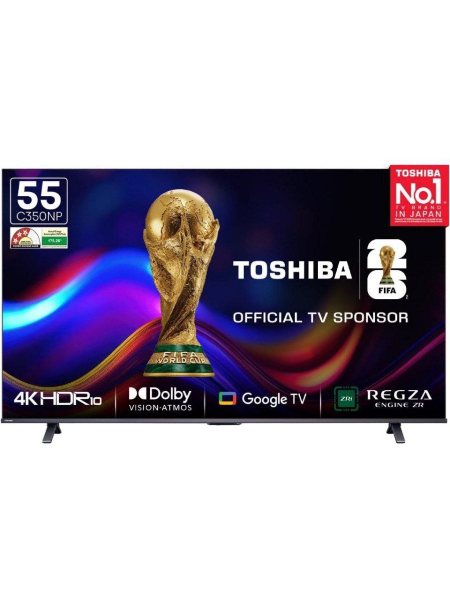 🔥🔥Toshiba 139 cm (55 inches) C350NP Series 4K Ultra HD