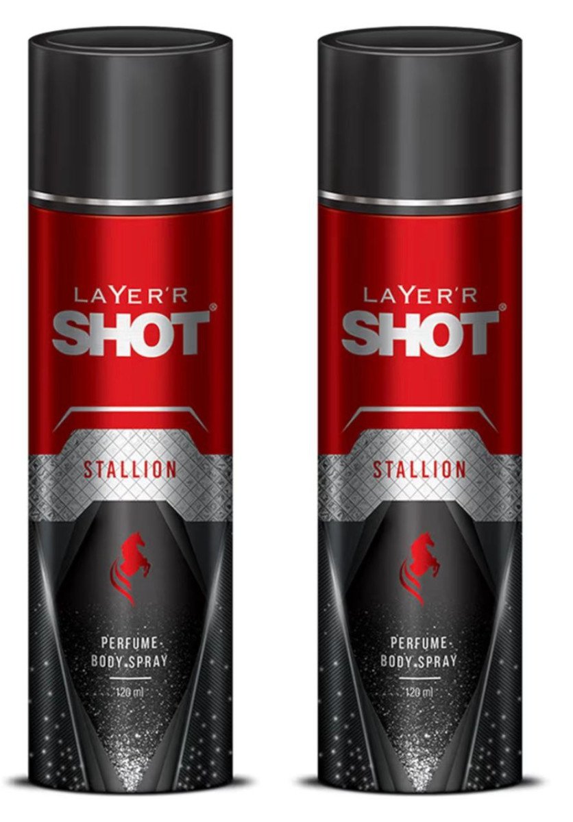 Amazon | Layer’r Shot Stallion Body Spray Combo @194.