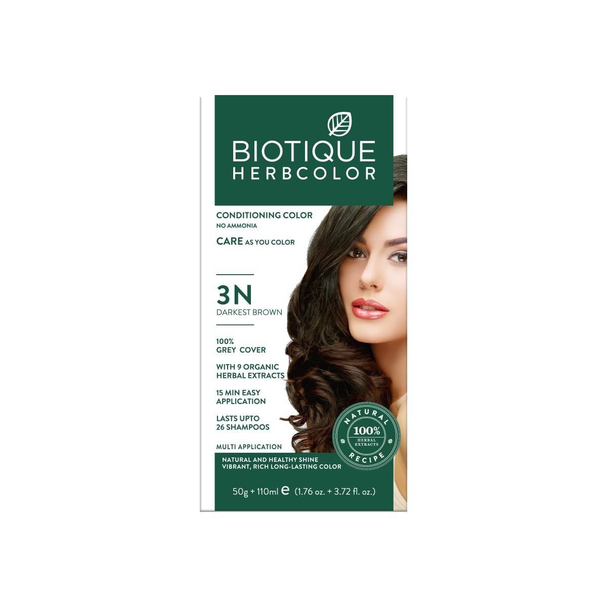 🔥🔥Biotique Herbcolor Conditioning Hair Colour l 50g + 