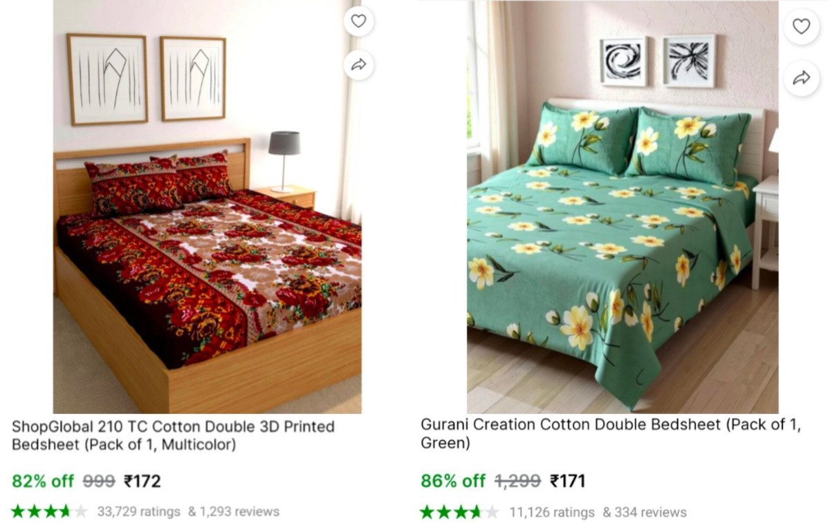 🔥Double Bedsheet with Pillow Cover

₹172 : 
₹171 :