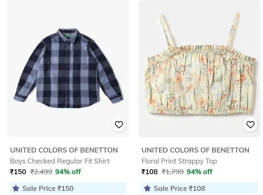 Ajio Loot : 95% off on Ucb kids clothing

🔗 

Upto 91% Off On Tommy Hilfiger Kids Clothing.

🔗