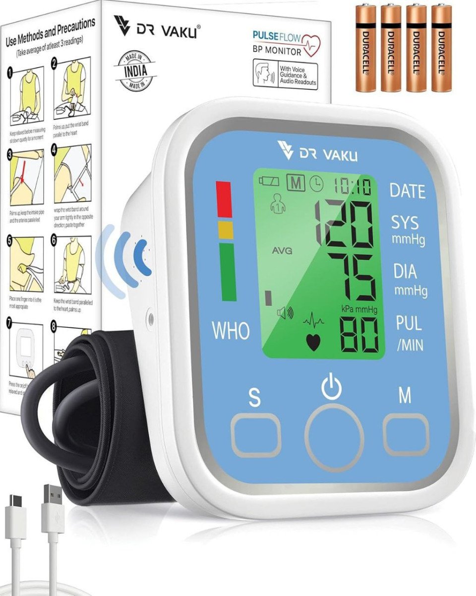 .

FAAST 💥 
599₹
400₹ Coupon 

DR VAKU® BP Monitor F
