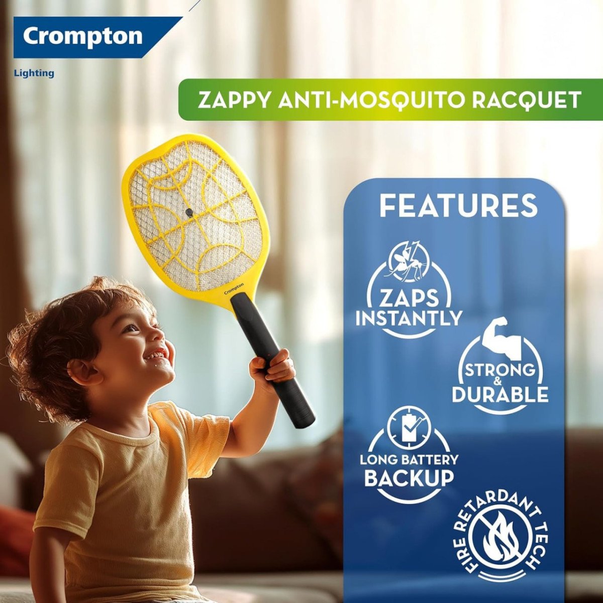 Crompton Anti-Mosquito Racquet @345.