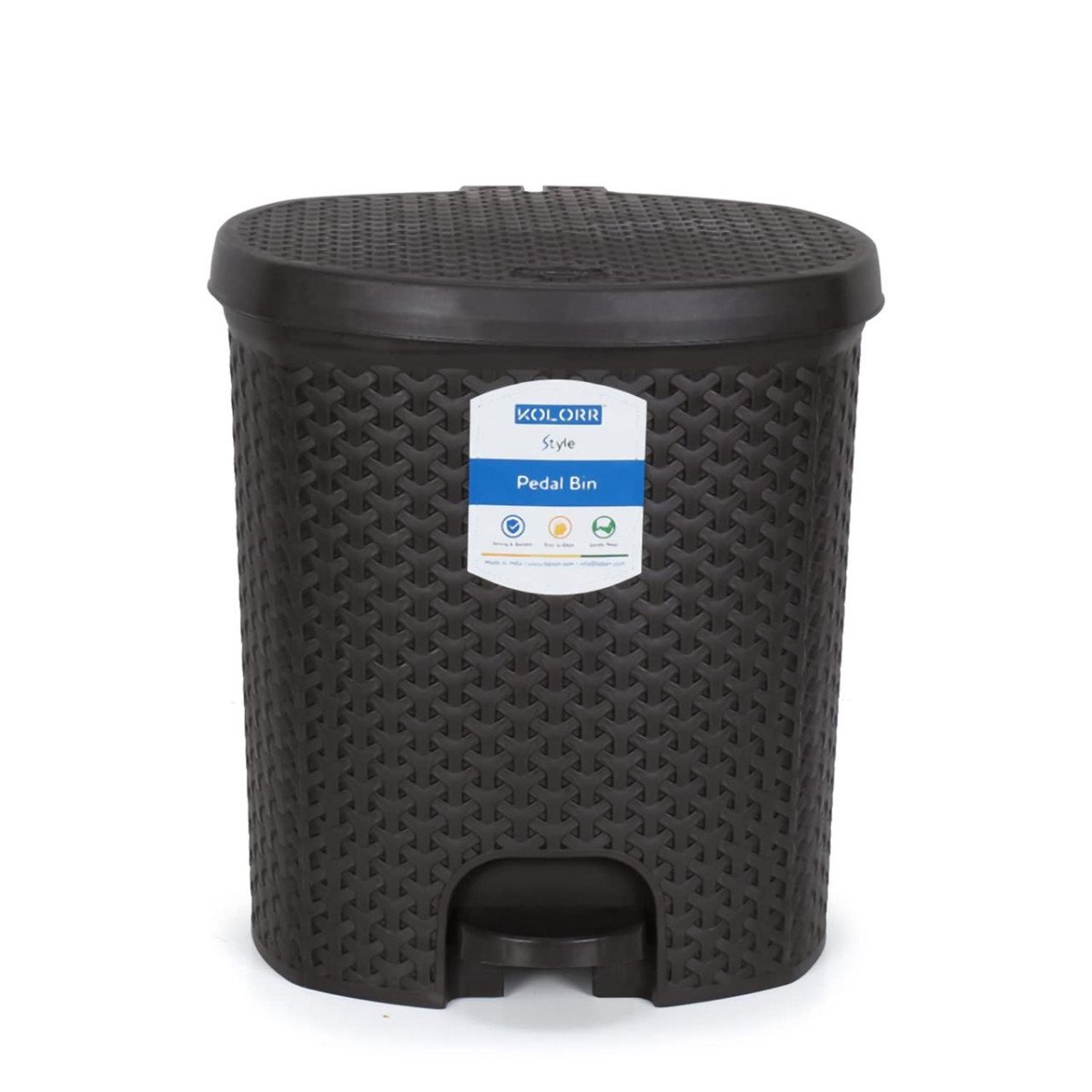 🔥🔥KOLORR Magnum Plastic Pedal Dustbin Medium Size Tras