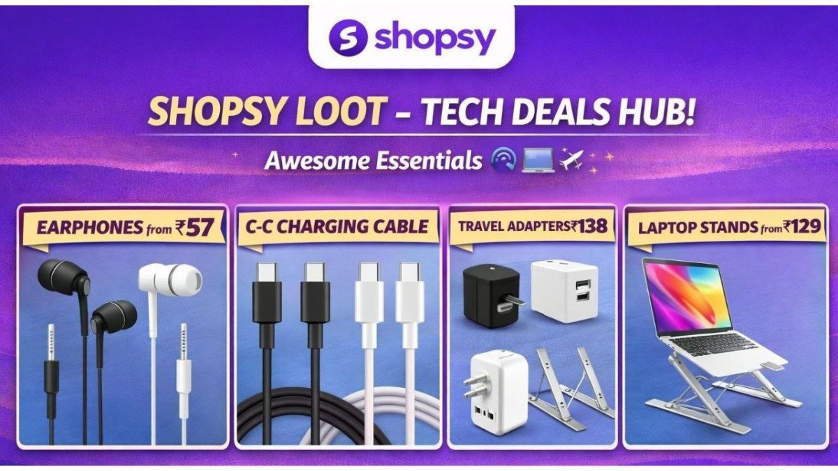 |Shopsy Loot : Smart Tech Saver Deals 🔌🔥

● Earphone