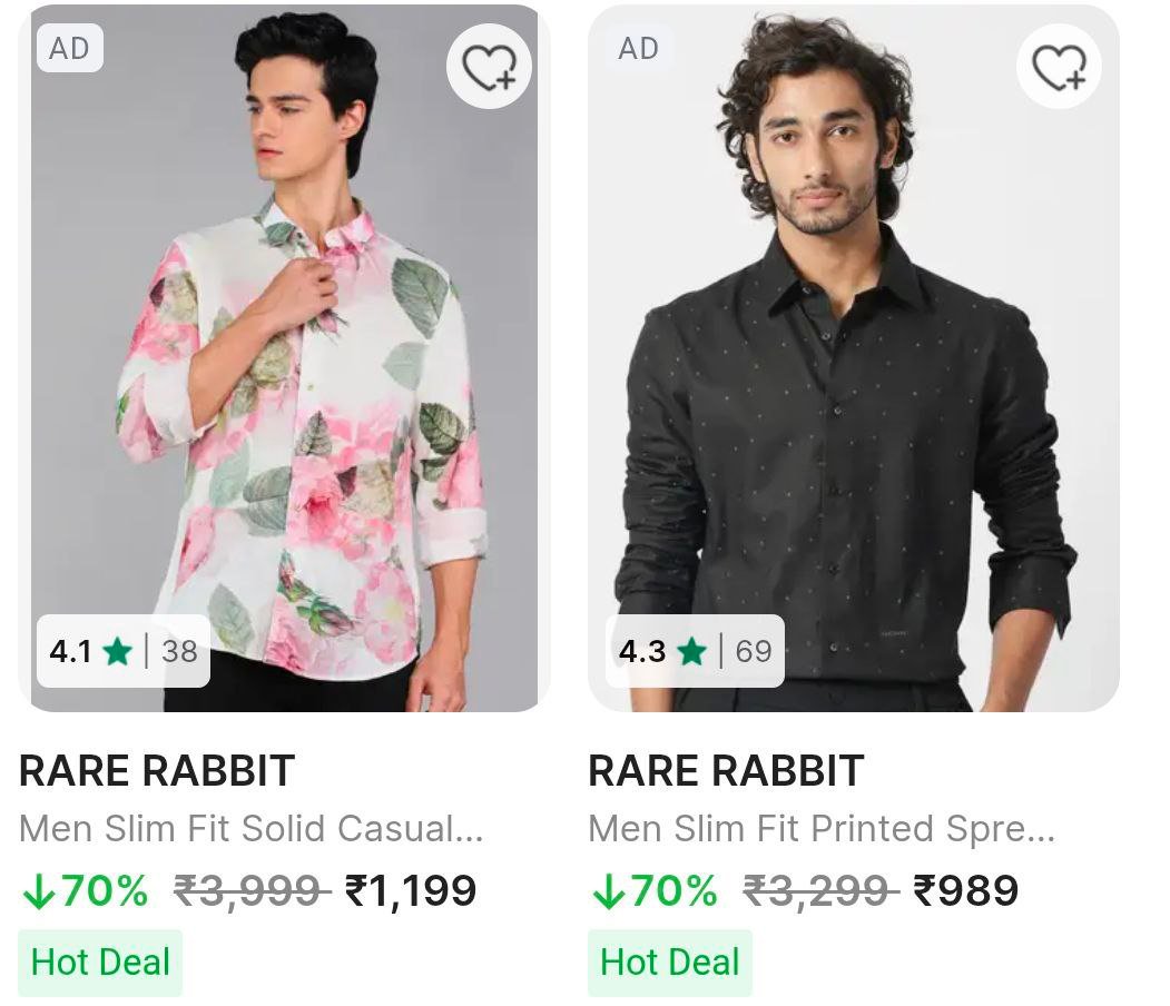 😮😮FLIPKART DISCOUNT ALERT! 😮😮

RARE RABBIT 🚨
