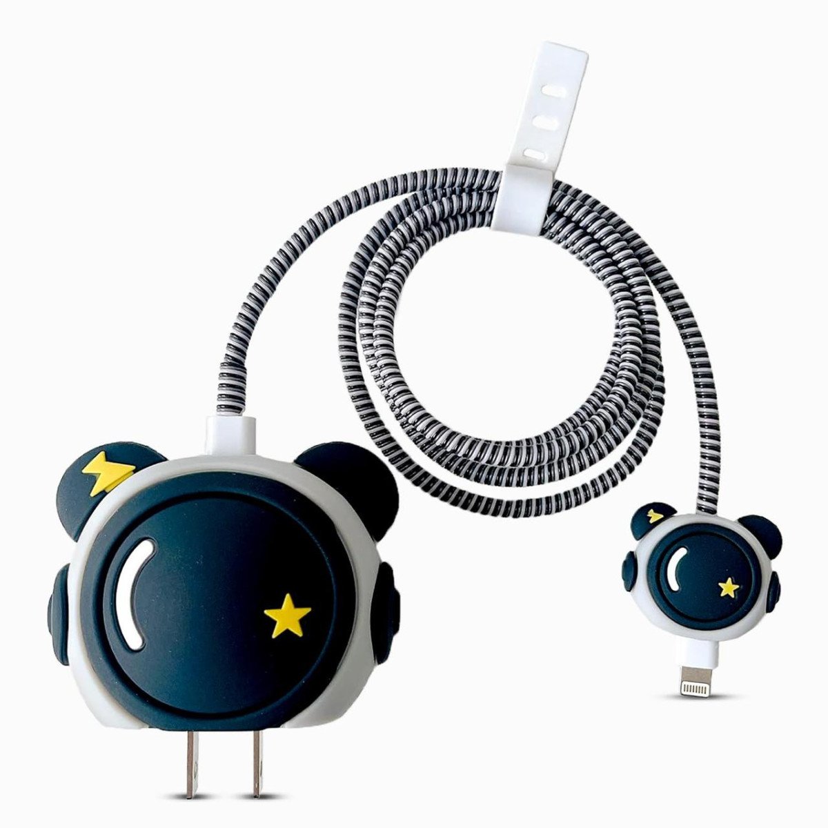 🔥🔥Sounce Spiral Cable Protector with Protective Case f