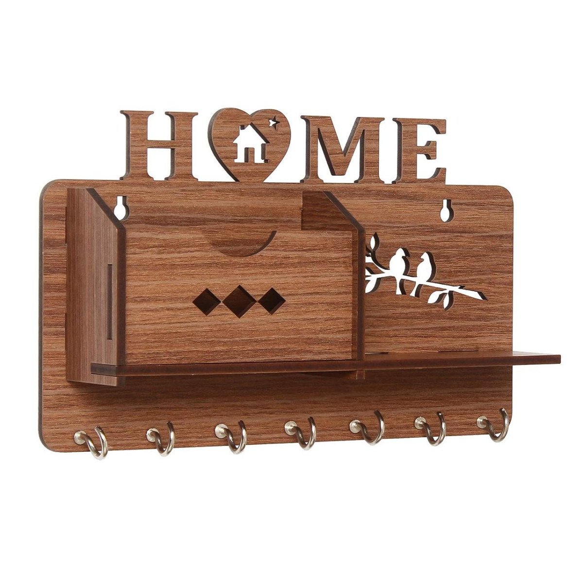 🔥🔥Webelkart Wooden Matte Finish Designer Home Side Wal