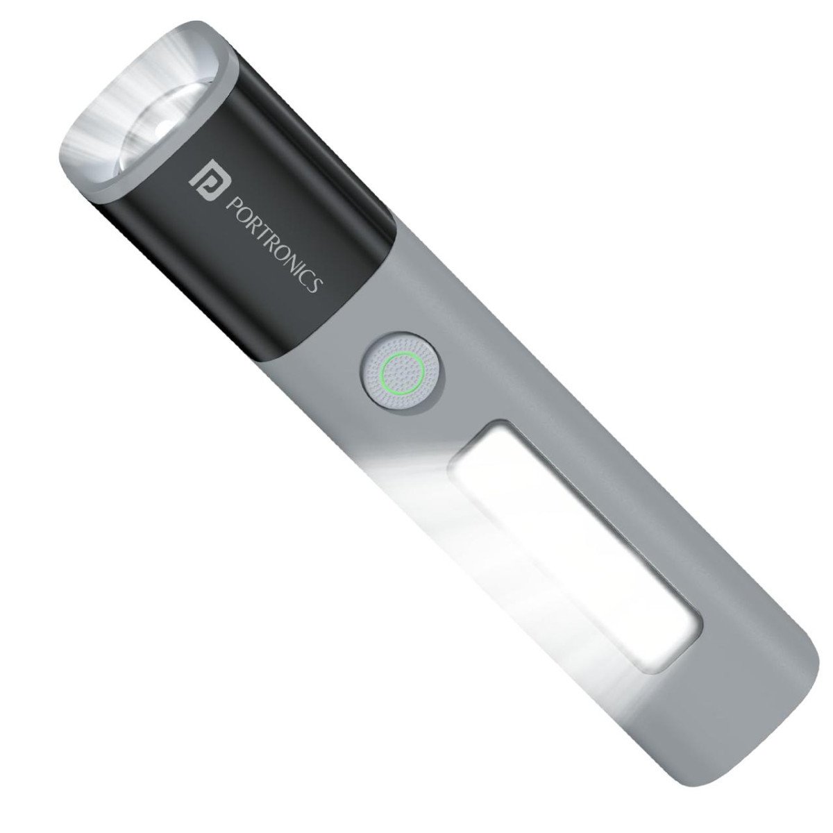 🔥🔥Portronics Eco Glow 2 Tactical Rechargeable Flashlig