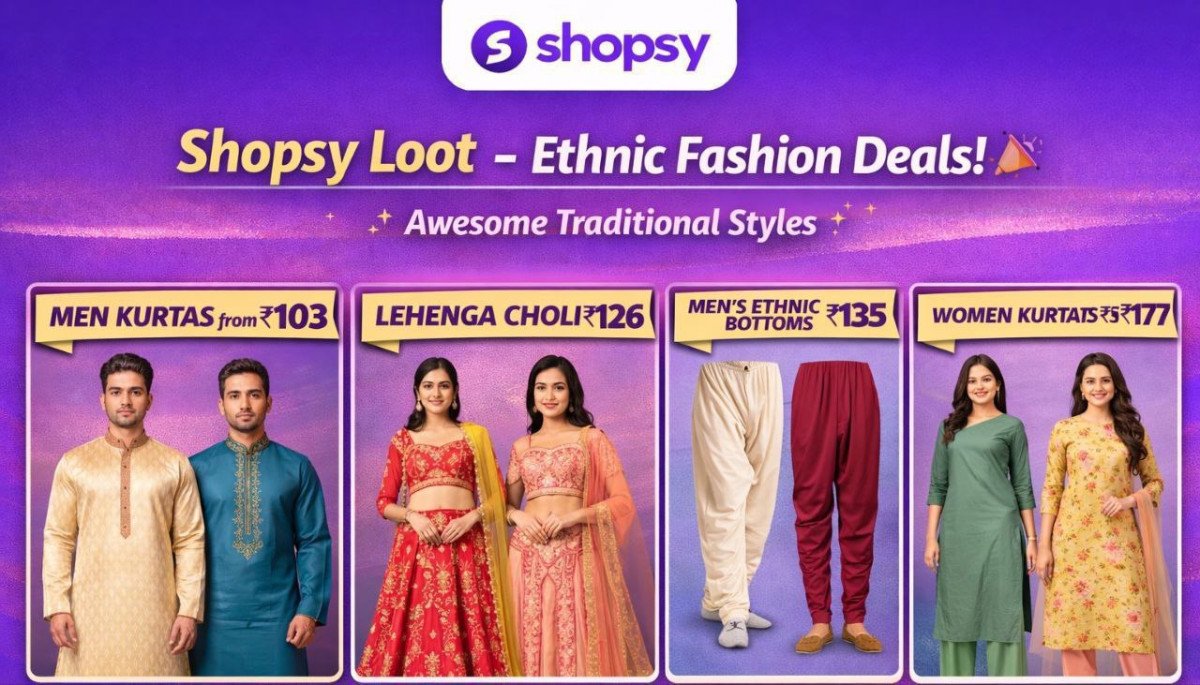 🔥  Shopsy Loot – Desi Fashion Deals 🛍

Men Kurta