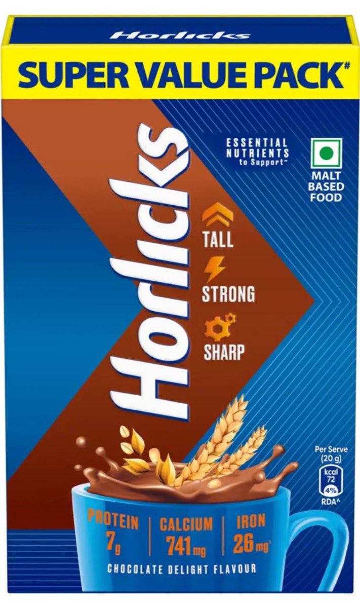 Horlicks chocolate pack now at the lowest price✅📈
.
Lin