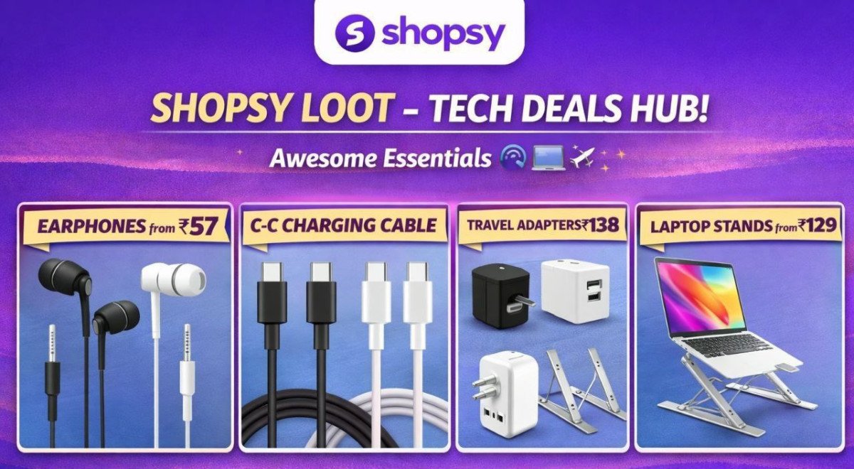 Shopsy Loot : Smart Tech Saver Deals 🔌🔥

Earphones Fro