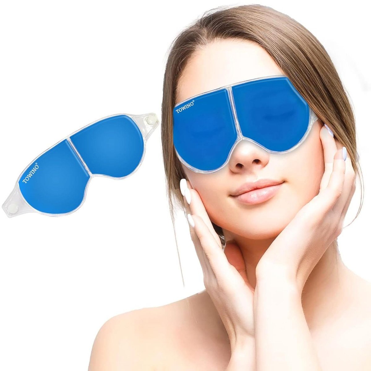 🔥🔥Cooling Eye Gel Mask for Dark Circles, Dry eyes

�