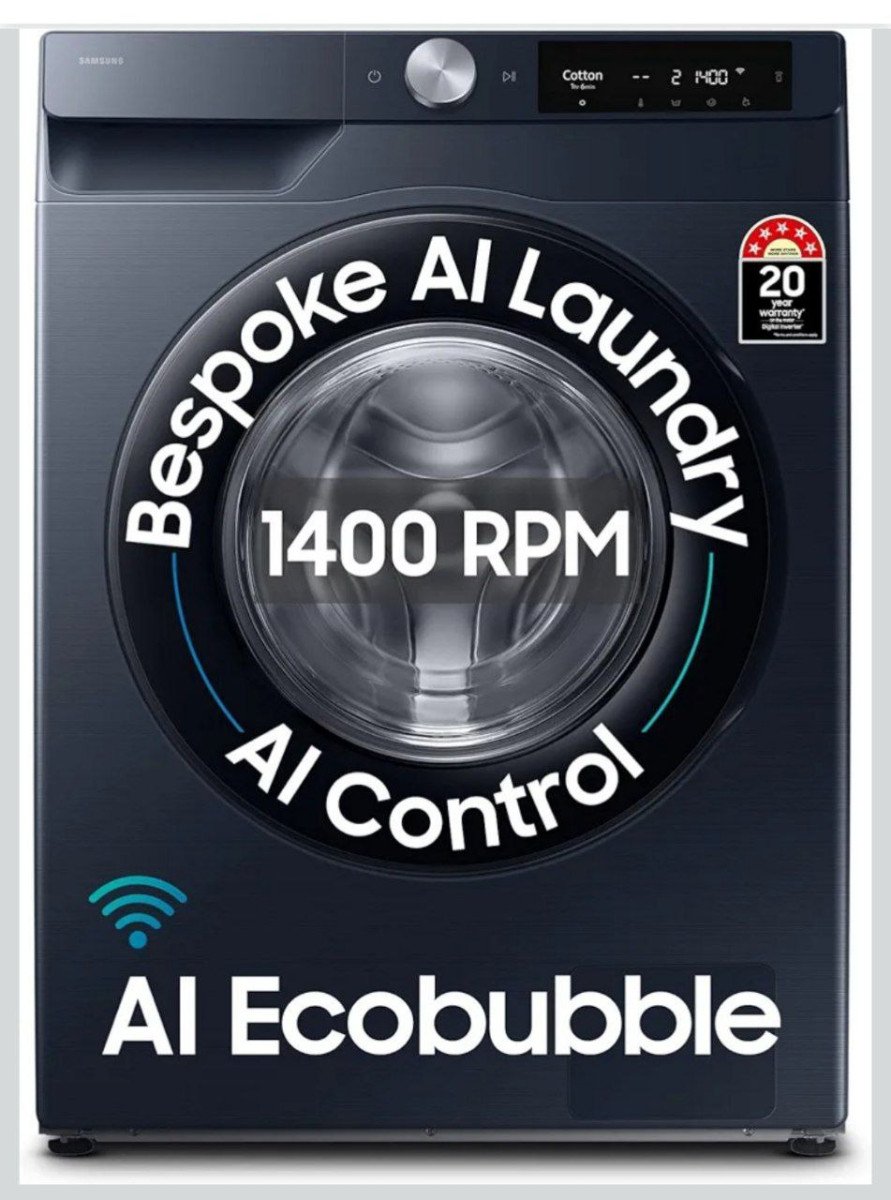 🔥🔥Samsung 12 kg, 5star, AI Control, AI Ecobubble, Supe
