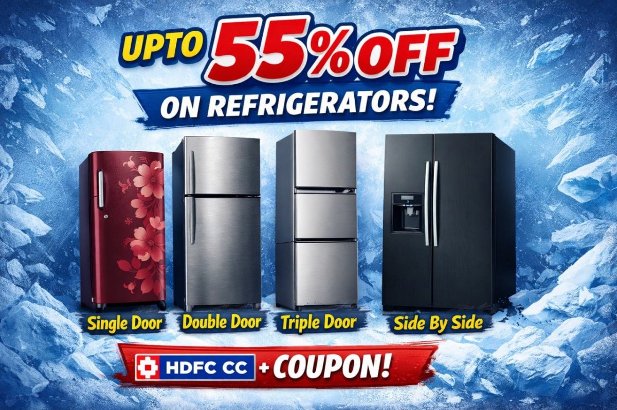 Upto 55% Off On Refrigerators.

 

Single Door :  
Double Do