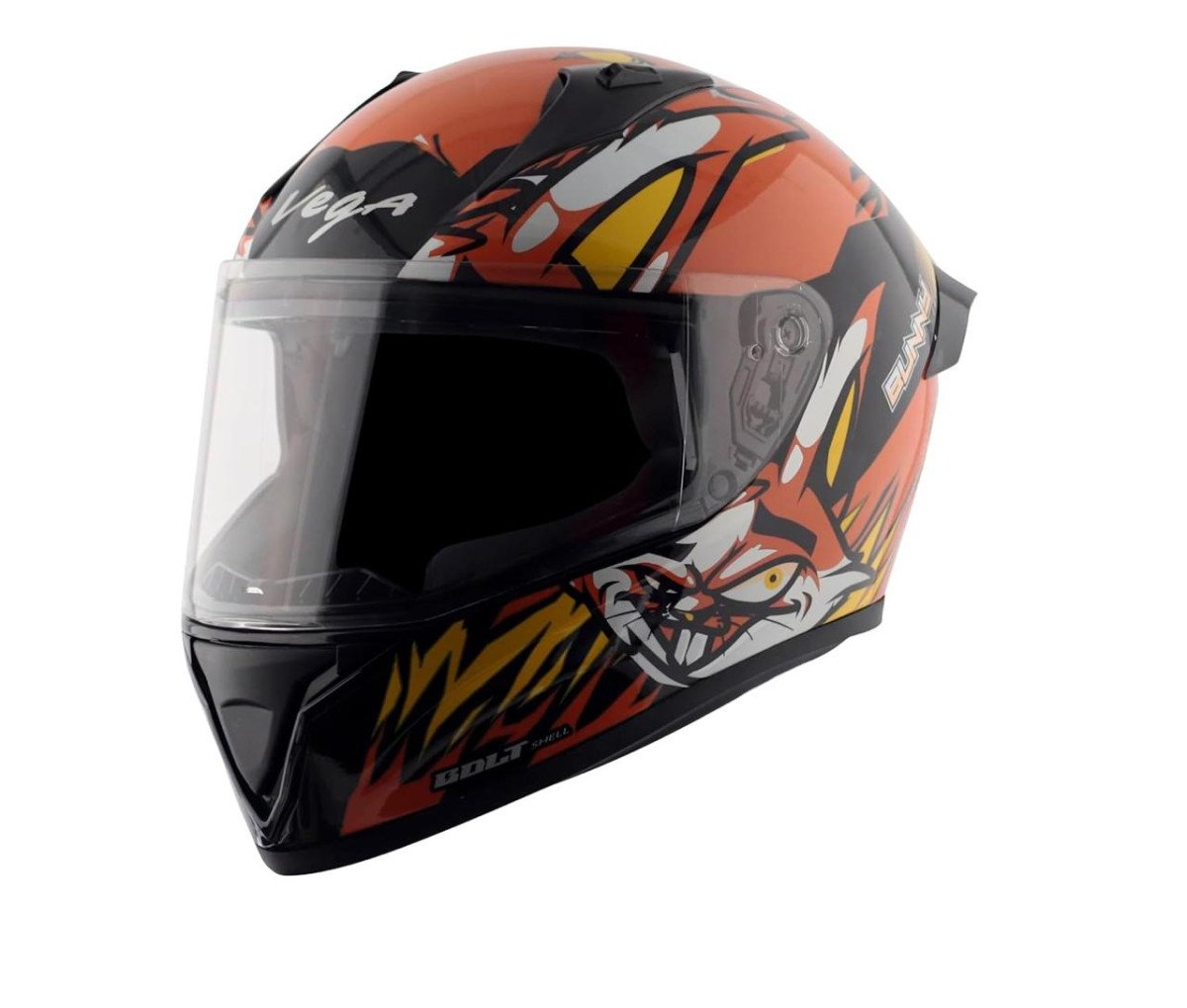 🔥🔥Vega Bolt Bunny Black Orange Helmet-M

🎁 Deal Pri