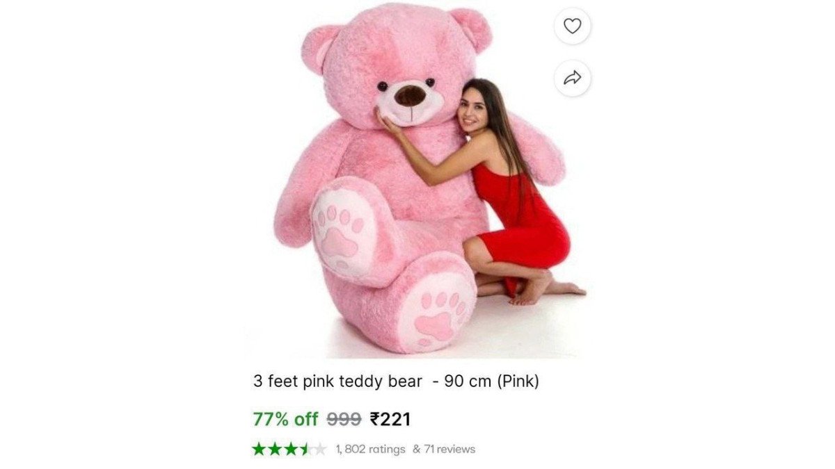 |🔥 3 Feet Teddy Bear @ ₹221

🛒