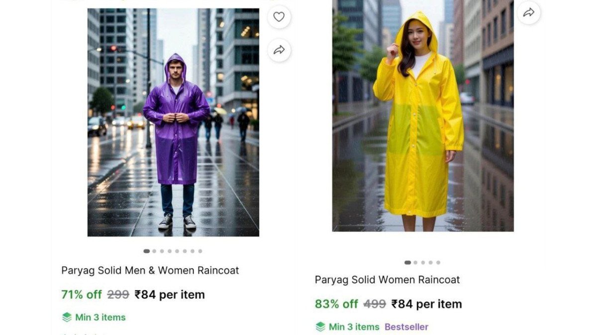 |🔥 Men & Women Raincoat @ ₹84

 | | | |
 | | | |

✔�