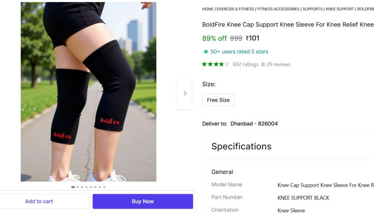 1 Pair Knee Support Black @ ₹101

👉
💙 

More Deals! 