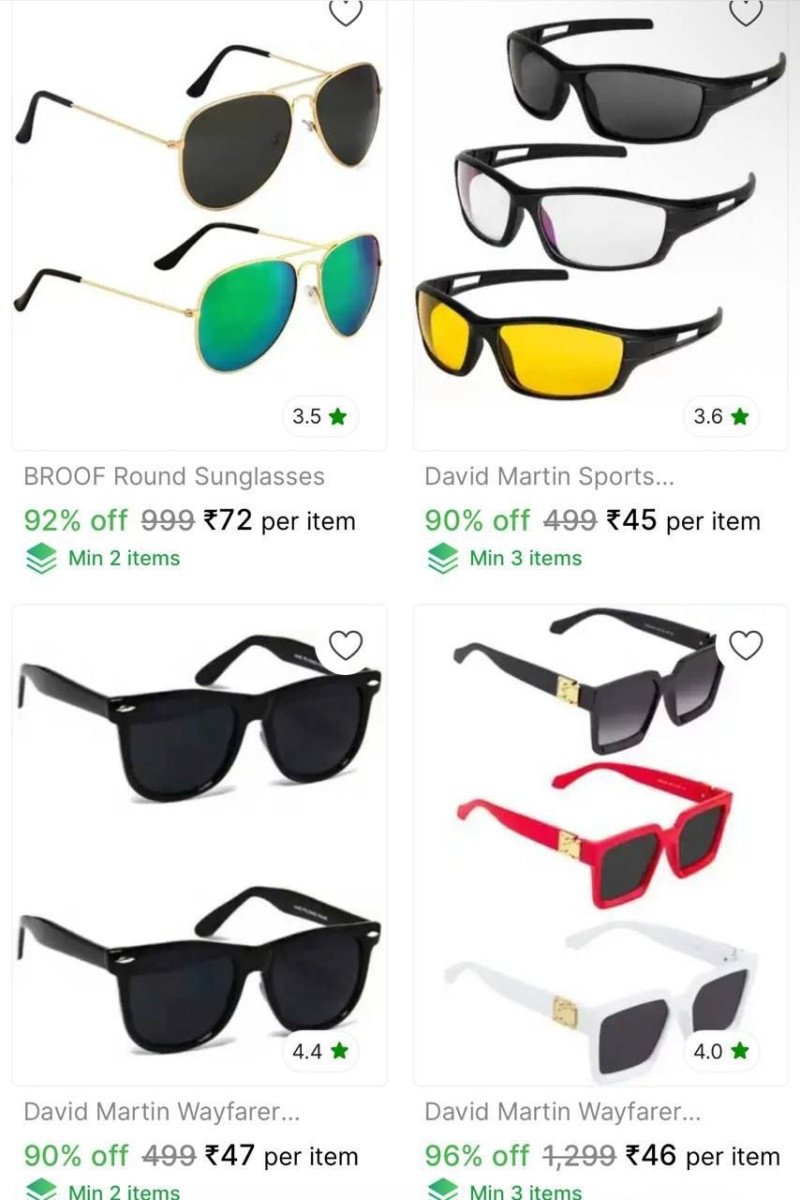 🔥Sunglasses

🔗

✅Deal Price From: ₹45