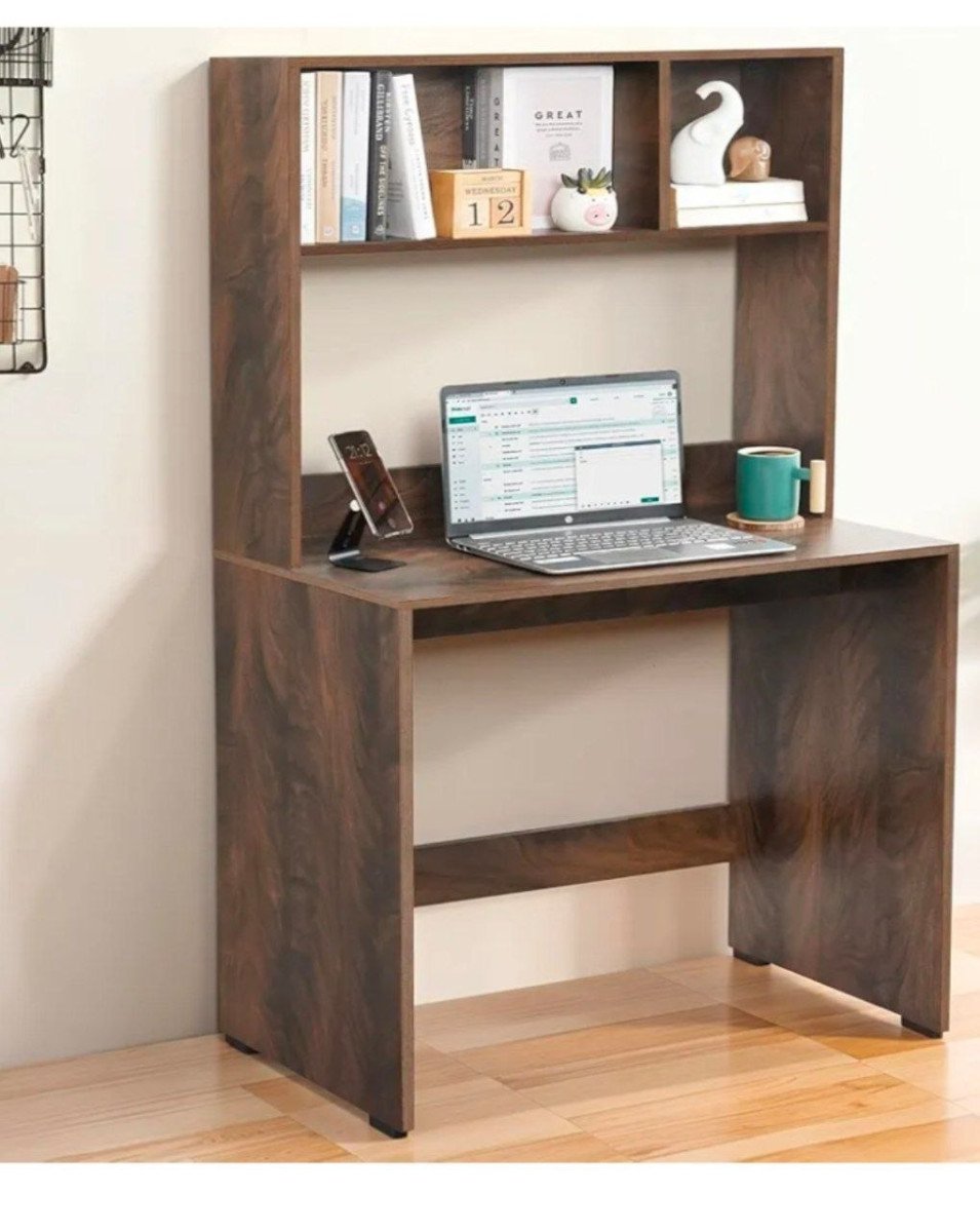 ABOUT SPACE Study Table with Hutch - Computer Table with Sto