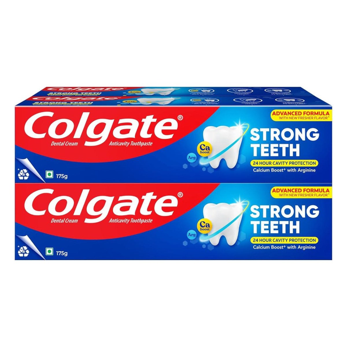 🔥🔥Colgate Strong Teeth, 700g (175g X 4), Calcium-boost