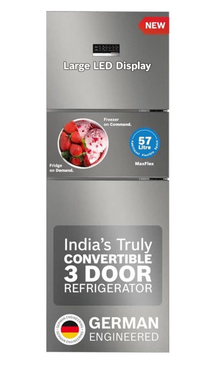 🔥🔥Bosch MaxFlex Convert 302L 3 Star Inverter Frost Fre