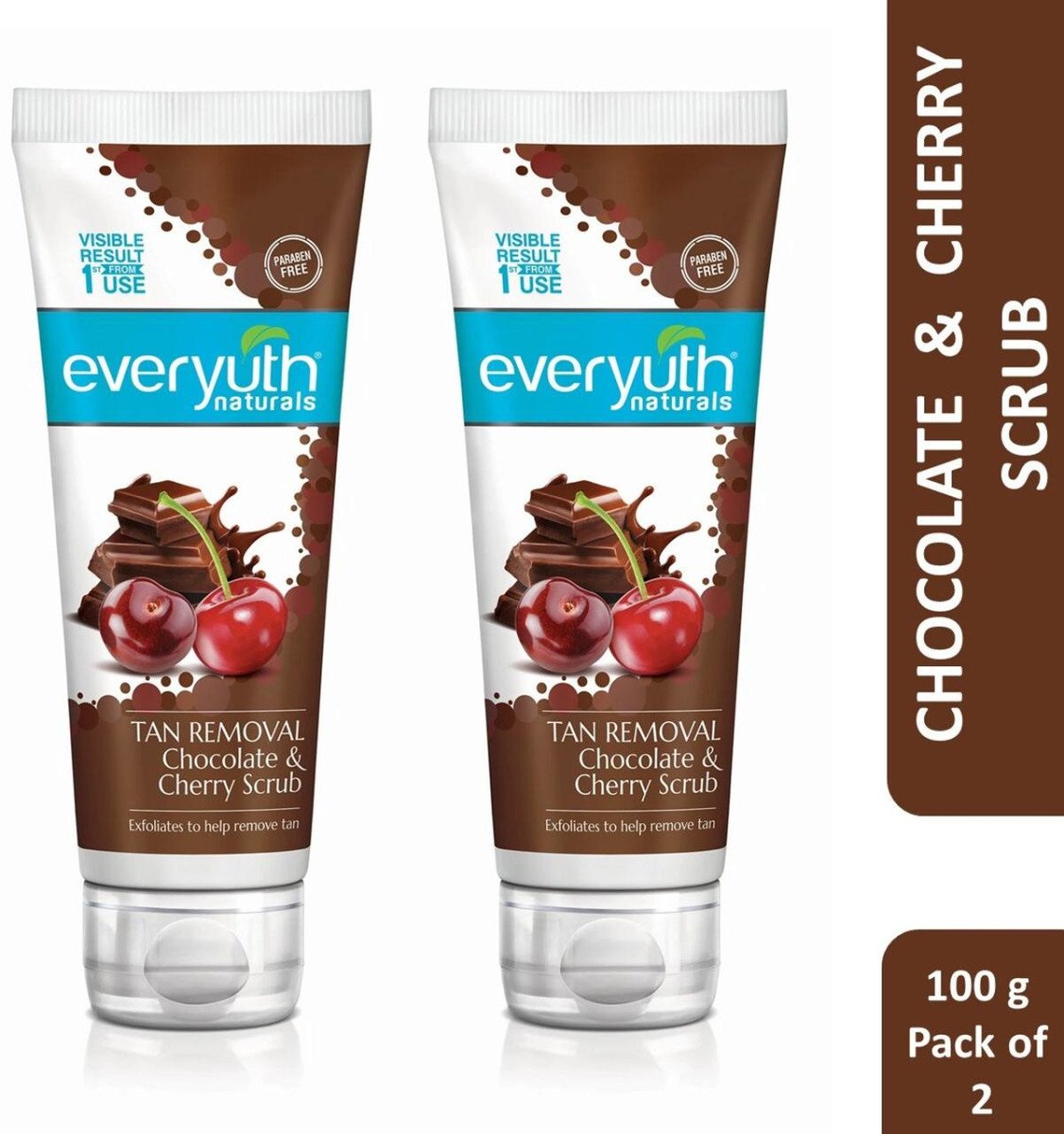 🔥🔥Everyuth Naturals Tan Removal Chocolate & Cherry De 