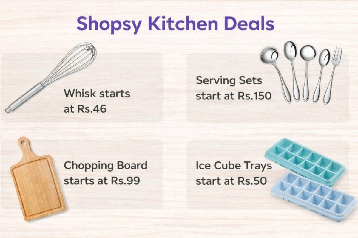 Shopsy Kitchen Deals

Whisk Starts at Rs.46
👉

Chopping B