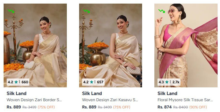 Myntra Loot : Upto 90% Off On Women’s Saree.

🔗