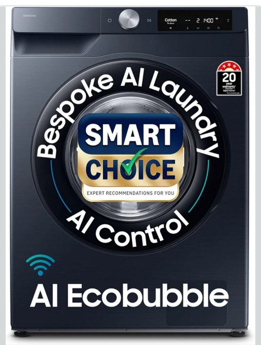 🔥🔥Samsung Smart Choice 9 kg, 5 Star, AI Control, AI Ec