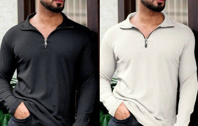 #Loot men’s zipper polo tshirt now at the lowest price📈