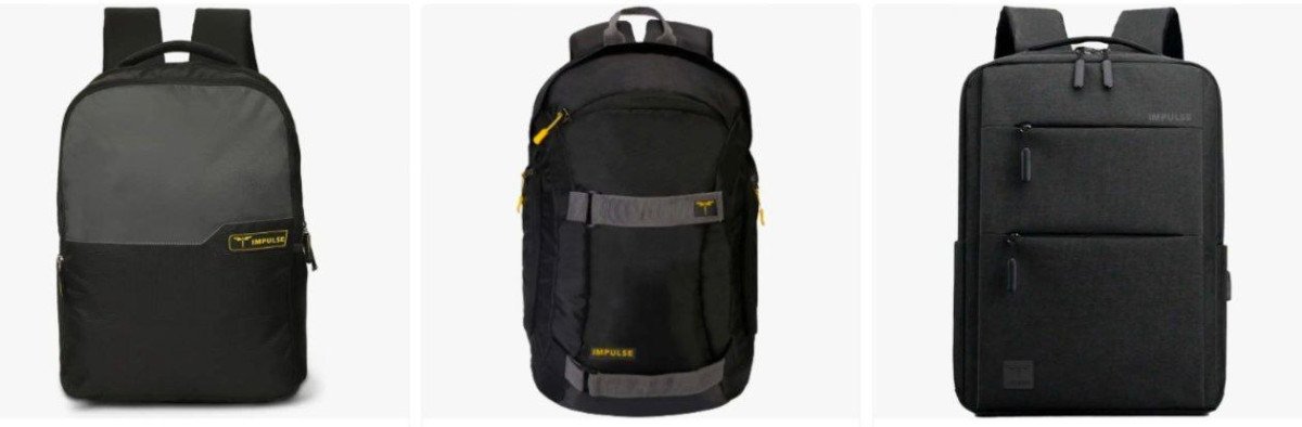 .

Grab 💥💥 
from: 299₹
Impulse Backpacks



Apply Co