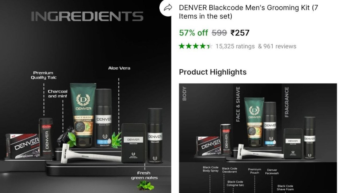 🔥7 in 1 Denver Grooming Kit @₹257

➡️

More Details