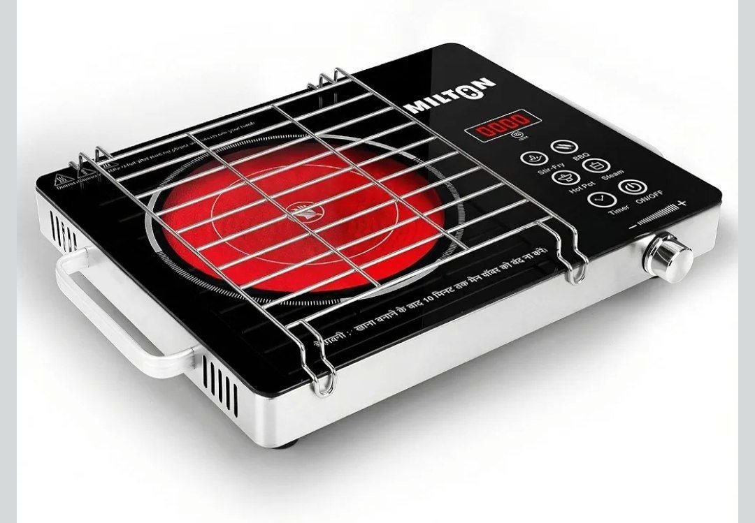 🔥🔥MILTON Classic 2200 Watt Infrared Cooktop with Cryst