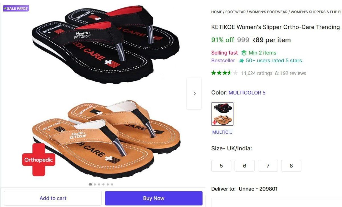 💥 Women's Slippers @ ₹89



More Details 👉 

📢 Jo