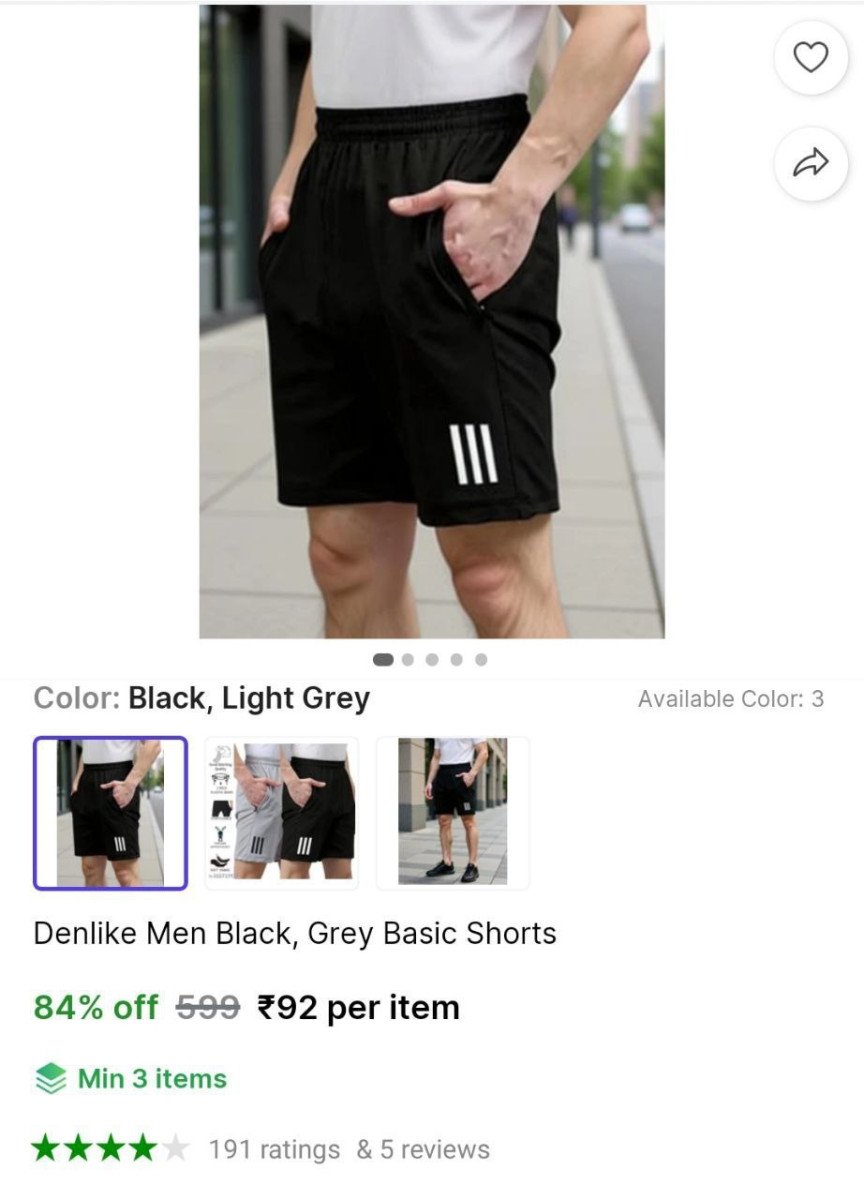 Men Shorts @ ₹92

👉
💙 

More Deals! 👉 Click HERE 