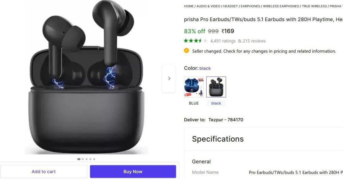 Prisha Pro Earbuds @ ₹169

 

More Details 👉 

📢 Joi