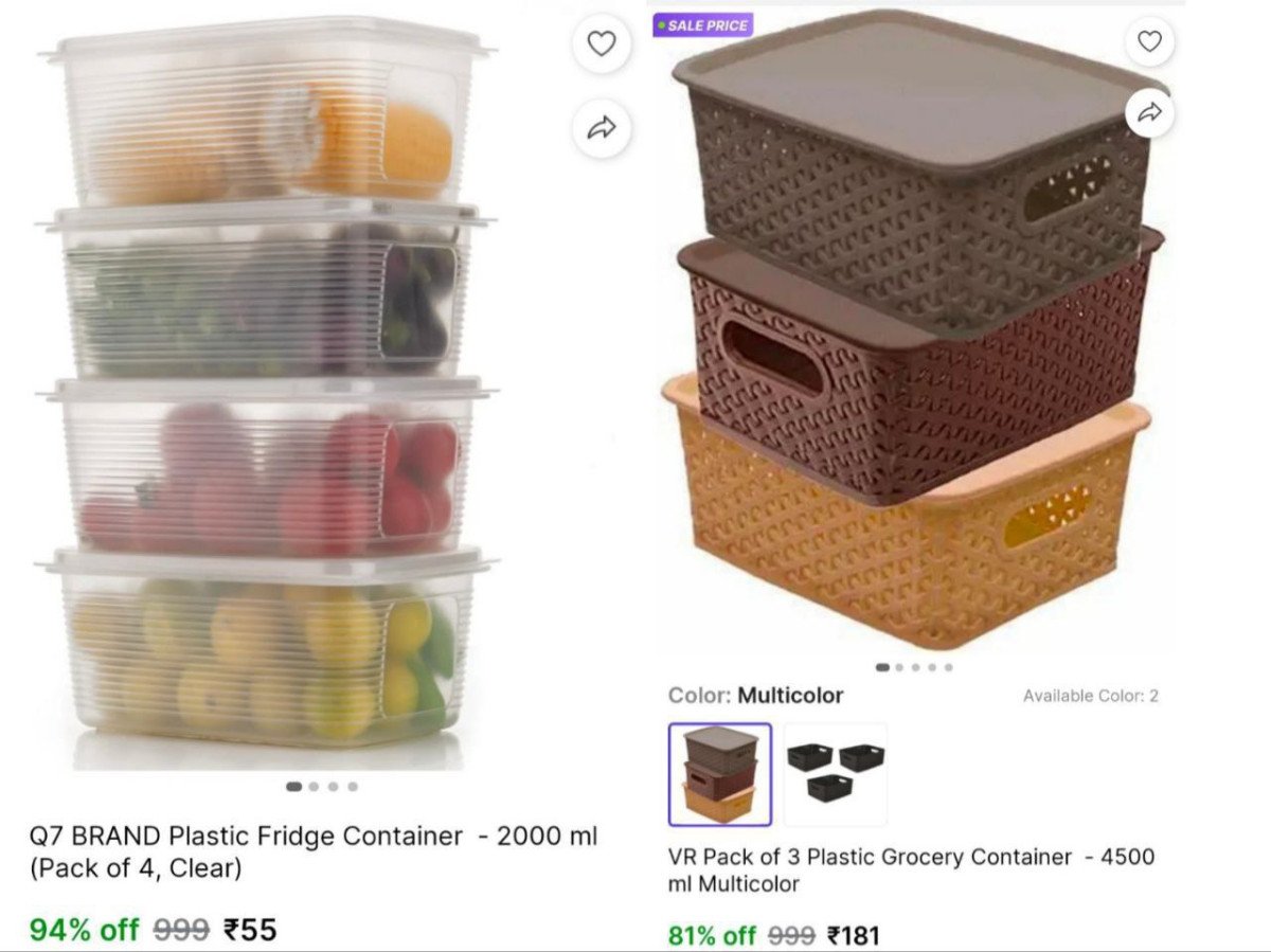 🔥Pack of 4 Fridge Containers @ ₹58




More Details �