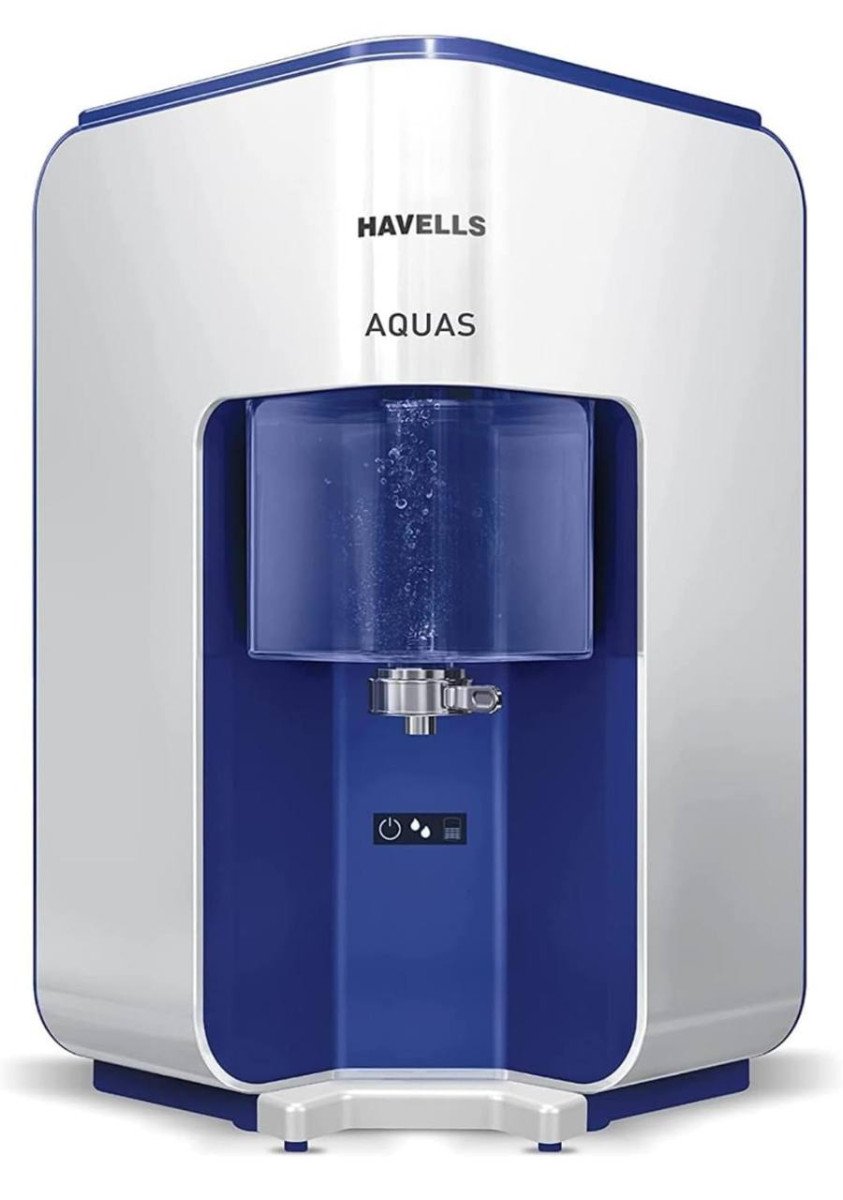 🔥🔥Havells AQUAS Water Purifier (White and Blue), RO+UF