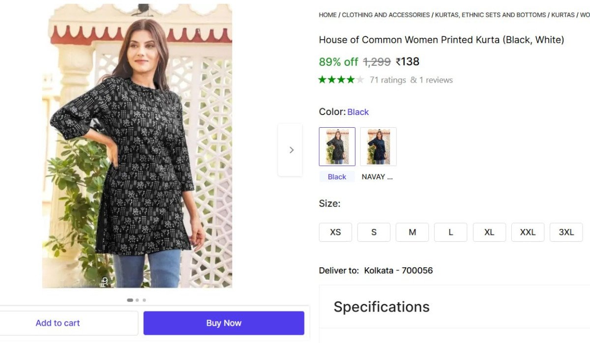 🔥  Women Short Kurti @ ₹138

🔗 

More Details �