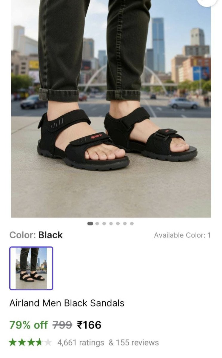 💥Men Black Sandals @ ₹166

🔗 

More Details 👉 

�